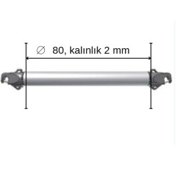 Z-SPARS - POLE TUBE IN 80mm...