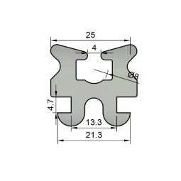 Z-SPARS - RAIL 25-3 (per...