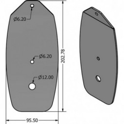 Z-SPARS - Z362 OUTBOARD END...