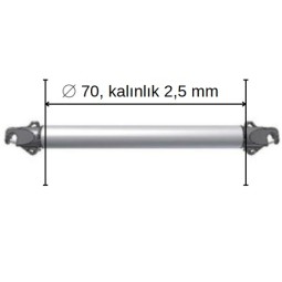 Z-SPARS - POLE TUBE IN 70mm...